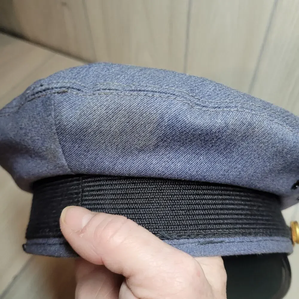 Vintage Military Bancroft Pak Cap USA Size 6.5 READ
